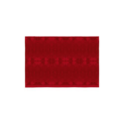 CHRISTMAS Tablecloth, deep red, Georg Jensen Damask