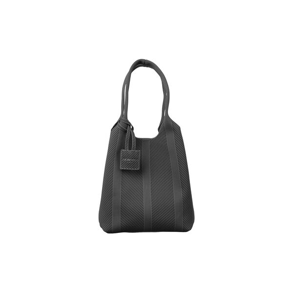 Knitted Bag, black gun metal, Ilse Jacobsen Hornb&aelig;k
