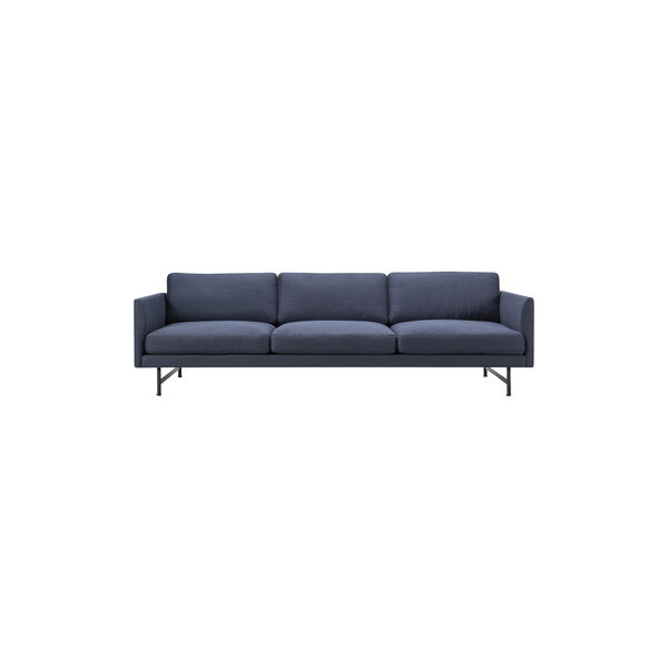 5623 Calmo 80 3-seater Sofa, dark blue/black, Fredericia Furniture