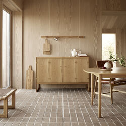 BM0057 Cabinet, oiled oak, Carl Hansen & Søn