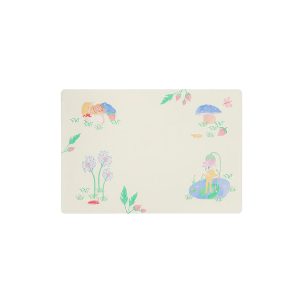 Hammersh&oslash;i Kids Place mat, white w. deco, K&auml;hler
