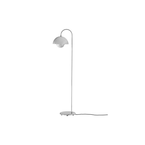 Flowerpot VP12 Floor Lamp, chrome-plated, &Tradition