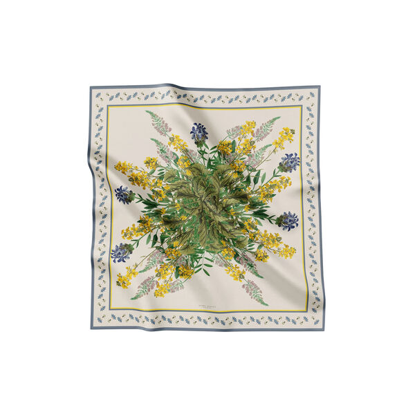 Cheerful Bouquet scarf, beige, Flora Danica Denmark