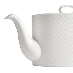 Gio Teapot, white, Wedgwood