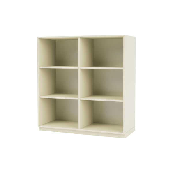 Montana 1113 Shelf with Wheels, 150 vanilla/black, Montana Furniture