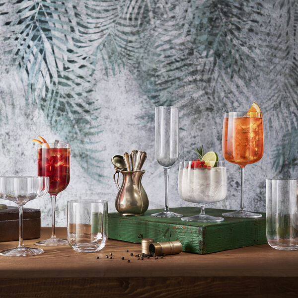 Jazz champagne coupe 4 pcs, Luigi Bormioli