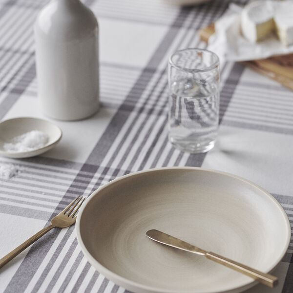 Tablecloth, large checks, By Mogensen