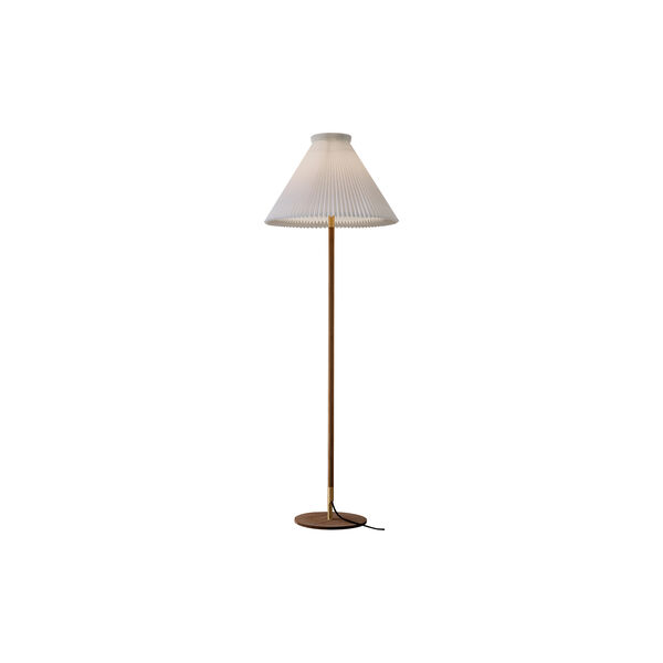 Le Klint 328 Floor Lamp with Standard Shade, smoked oak, LE KLINT