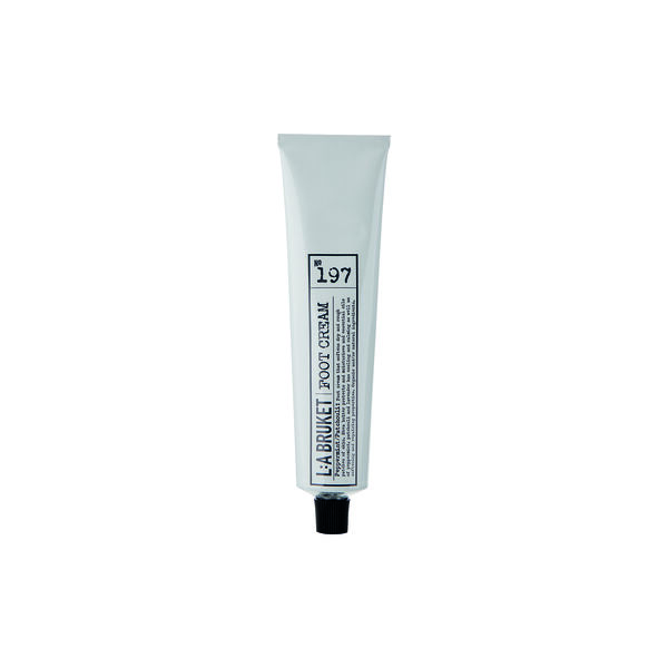 No. 197 Foot Cream, peppermint/patchouli, L:a Bruket
