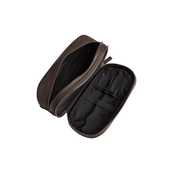 JustMBG Make-Up Purse Rubber, major brown, Markberg