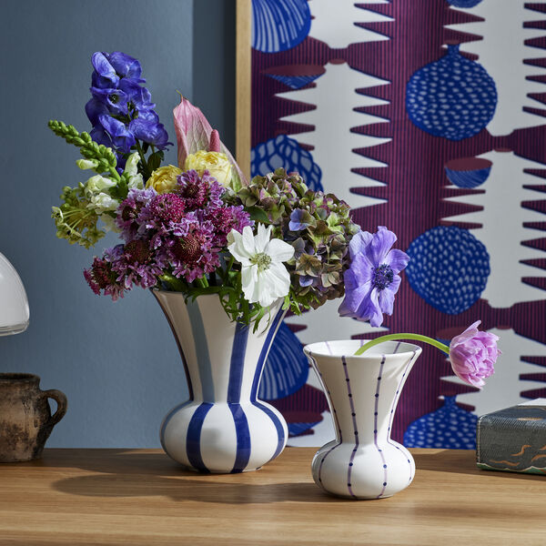 Signature Vase 20 cm, blue Signature Vase 20 cm, blue, Kähler