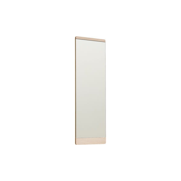 Rim Wall Mirror 110, white oak, Form & Refine