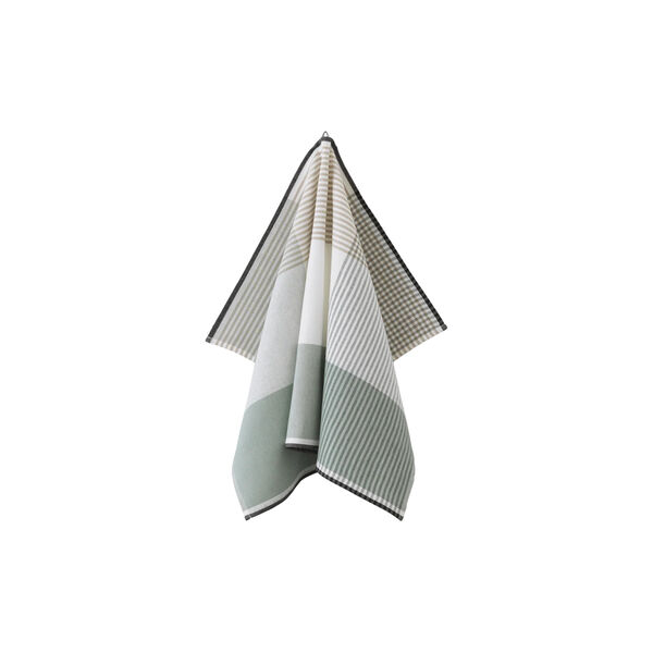 BECKER 63 Tea Towel | Sage Green, Georg Jensen Damask