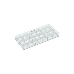 Chocolate Mould Rectangular for 21 pcs, Blomsterbergs