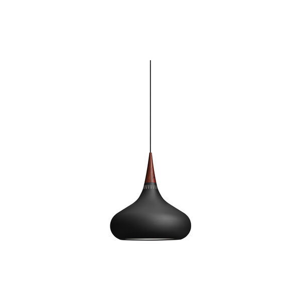 Orient™ P3 Pendant, black/rosewood Orient™ P3 Pendant, black/rosewood, Fritz Hansen