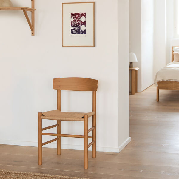 J39 Mogensen Chair, vintage lacquered/natural J39 Mogensen Chair, vintage lacquered/natural, Fredericia Furniture