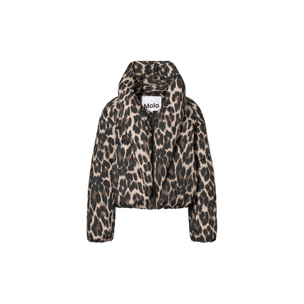 Heylee Jacket, brushed leo, Molo