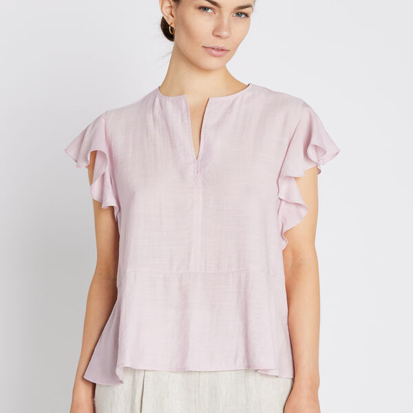 Tuea top, sheer lilac Tuea top, sheer lilac, Heartmade