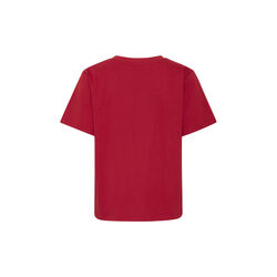 IHPALMER SS T-shirt, red dahlia, ICHI