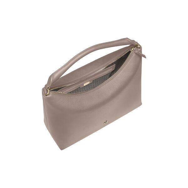 Zita Hobo Bag M, taupe, Aigner