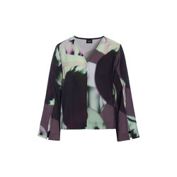 Tsuki blouse with v-neck, lunar eclipse, BITTE KAI RAND