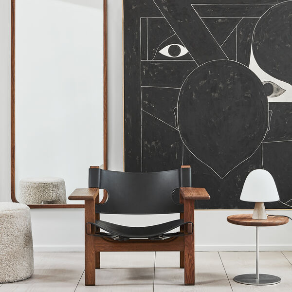 2226 The Spanish Chair, black/oiled walnut, Fredericia Furniture