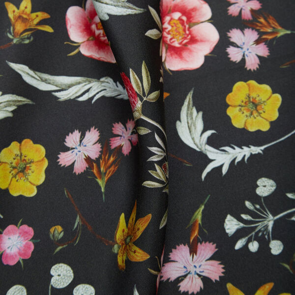 Charcoal Garden Scarf, Flora Danica Denmark