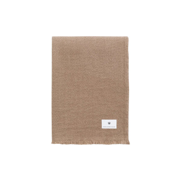 LINEN MELANGE | Soft Greige | Throw, Georg Jensen Damask