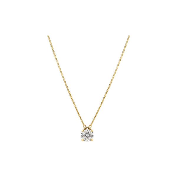 Venice Solitaire Necklace | 14 kt. Gold | 0,50 ct, Sif Jakobs Jewellery