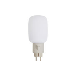 Plug-in Lamp, pearl, Pedestal