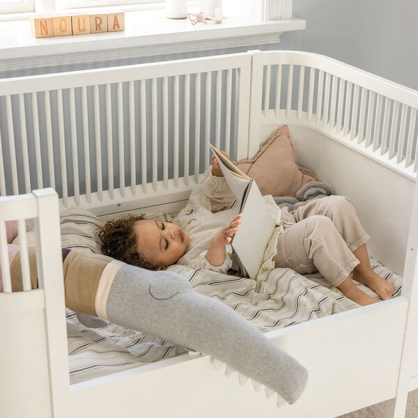 Sebra Bed Baby & Jr., classic white, Sebra
