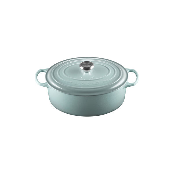 Signature Oval Casserole 6,3 L, sea salt, Le Creuset