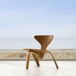 PK0 A&trade; Lounge Chair, oregon pine, Fritz Hansen