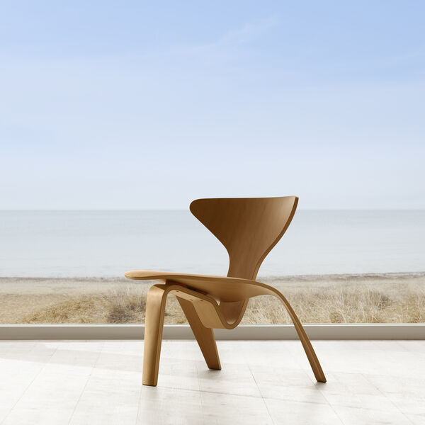 PK0 A™ Lounge Chair, oregon pine PK0 A™ Lounge Chair, oregon pine, Fritz Hansen