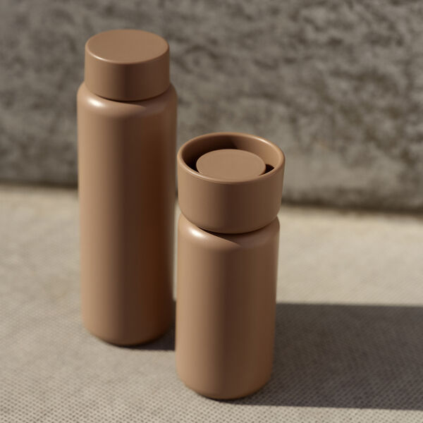 Thermo bottle Singles 650 ml, camel, Zone Denmark