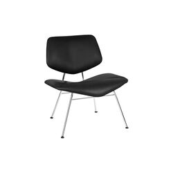 VL135 Cosy Fully Upholstered Lounge Chair, Ultra 41599/chrome, VERMUND