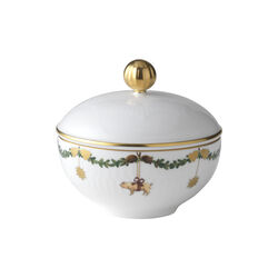 Star Fluted Christmas Sugar Bowl, Royal Copenhagen