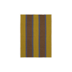 Hale Tea Towel, lime/bright blue/chocolate, ferm LIVING
