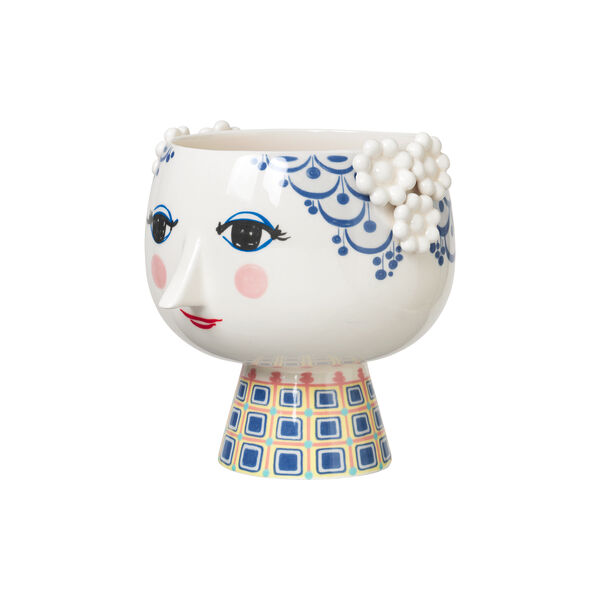 Eva Flowerpot, blue Eva Flowerpot, blue, Bjørn Wiinblad