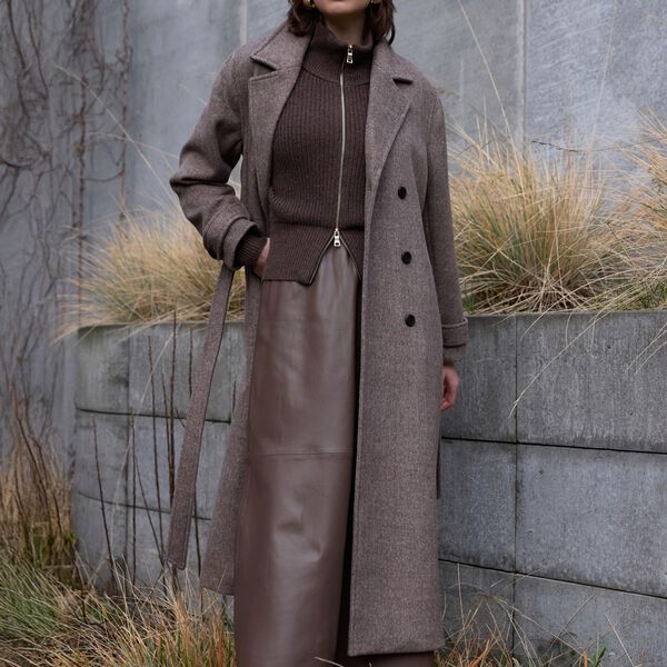 Sabotage jacket, brown mel. Sabotage jacket, brown mel., PBO