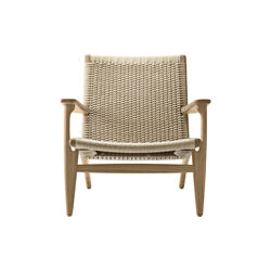 CH25 Lounge Chair, oiled oak/natural, Carl Hansen & Søn