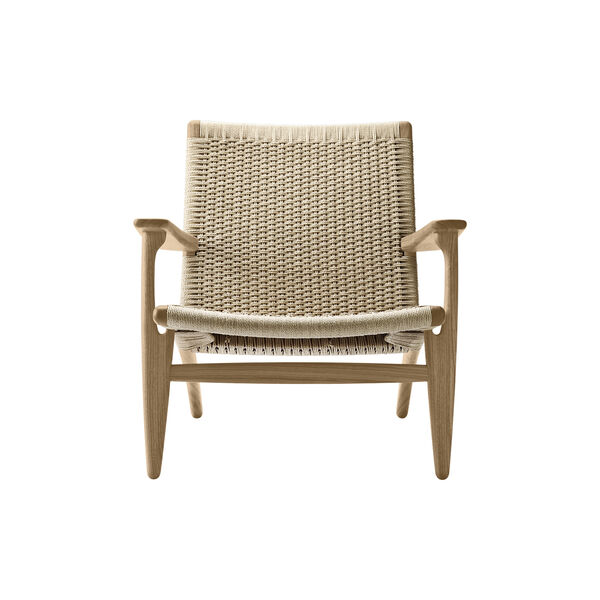 CH25 Lounge Chair, oiled oak/natural CH25 Lounge Chair, oiled oak/natural, Carl Hansen & Søn