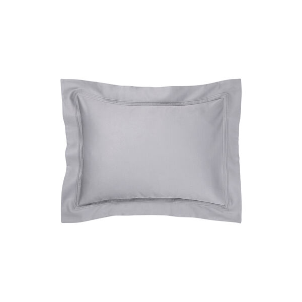 Triomphe Bed Linen, platine, Yves Delorme