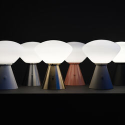 Ottilia Table Lamp, black/opal, Rubn