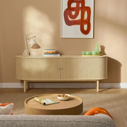 Reyna Table Lamp, light beige, Westwing Collection