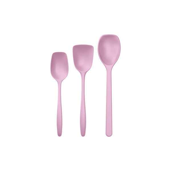 NEW Classic Breast Cancer Awareness Pot Spoon Set 3 parts, white, Rosti