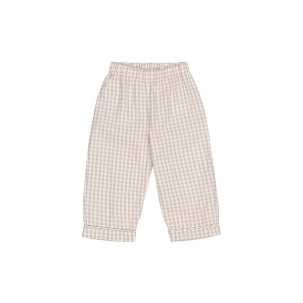 Classic Pyjamas, beige gingham Classic Pyjamas, beige gingham, Lalaby