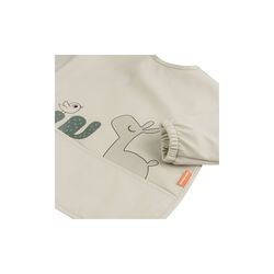 Lalee Sleeved Pocket Bib, sand, Done by Deer
