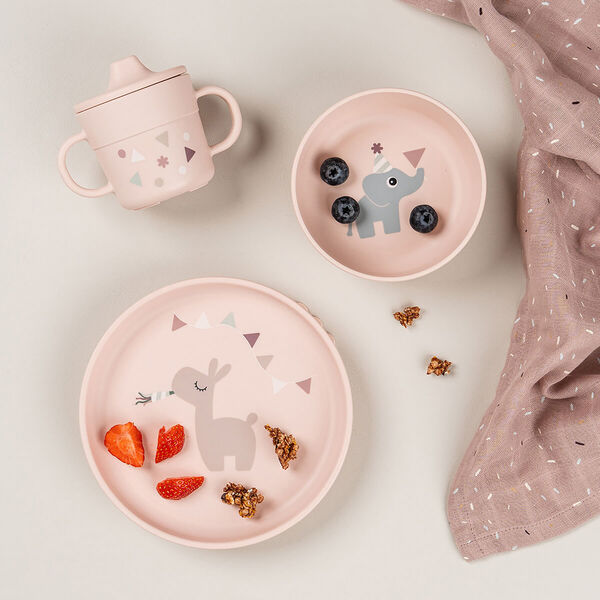 Celebration Foodie Dinner Set w/ Suction, powder, Done by Deer