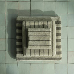 ARTO Hand towel towel thin stripes, desert sage/agave green, Blomus